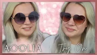 AOOLIA AFFORDABLE DESIGNER DUPES SUNGLASSES SHADES Review & Try On | Clare Walch