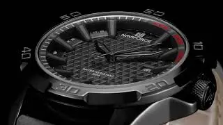 NAVIFORCE Brand Men Fashion Quartz Watches Male Leather Strap Sport