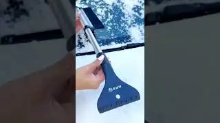 Retractable snow shovel  #shorts