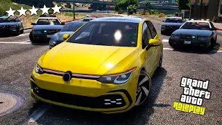 ¡IMPOSIBLE! ASÍ ESCAPÉ de TODA la POLICÍA en GTA 5 RP