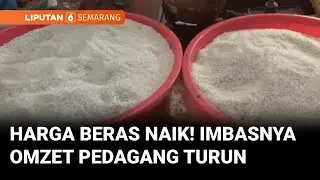 Harga Beras Naik Akibat Imbas Gagal Panen Padi, Omzet Pedagang Turun 50 Persen | Liputan 6 Semarang