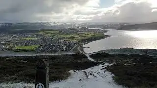 Winter walk up on the orme