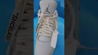Air Jordan 4 x Off White &ldquo;Sail