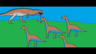 Brachio Battles 3 (Charcarodontasaurus vs brachios)