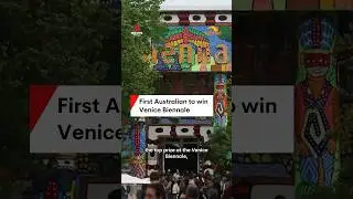 First Australian to win Venice Biennale