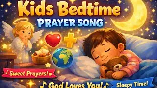 Kids Bedtime Prayer Song 🌙 African Lullaby | Gentle Sleep Worship for Children