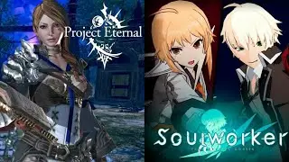 NOVO MMORPG DE MUNDO ABERTO DA ASOBIMO PROJECT ETERNAL | SOULWORKER ZERO MOBILE VERS&Atilde;O INGL&Ecirc;S E MAIS