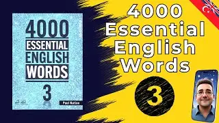 📚 4000 Essential English Words 2nd Edition - Book 3 | 600 Words with Definitions & Audio Flashcards🎧