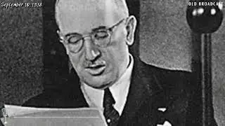 Президент Чехии Эдвард Бенеш готовится к войне | Речь 10 сентября 1938 года