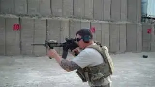 Full Auto Multiple Reload M4 Firing
