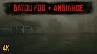 Relaxing Bayou Fog & Ambiance , Red Dead Redemption 2 - 8 Hours - RTX 4090
