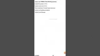 BCA-II Sem Object Oriented Programming with Java Question Paper Aug2024 #bidaruniversity #exam