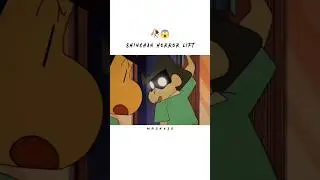 🥀Shinchan most scary lift 😱 Shinchan horror status X muskaanein jhooti hai song #shinchan #shorts