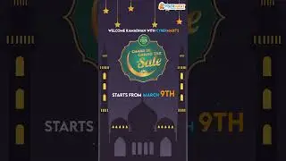 Cybermart's Upcoming Chand se Chand Tak Sale 🌟 Fast, Feast & Fun with Online Shopping 🛍️