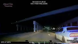 Pursuit PIT Prothro Jct. North Little Rock Arkansas State Police Troop A, Traffic Series Ep. 129