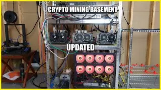 Crypto Mining Basement Rig Move Time!!
