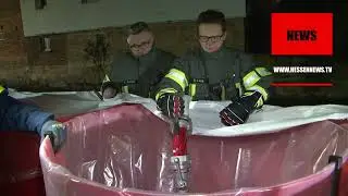 Kaufungen bereitet sich auf Hochwasser vor 21.12.2023