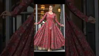 Long frock design|Lawn Cotton printed Frock Design #shorts​ #youtubeshorts​ #frock​ #shortsviral​ ​