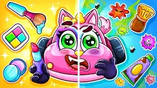 Princess Beauty Makeup Song | Funny Kids Song + More Nursery Rhymes by Baby Cars & Friends