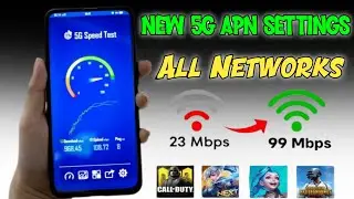 new apn setting to enable 5g in any android phone