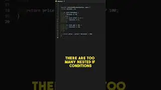 Refactor Code Using Extract Method Pattern #programming #javascript #cleancode