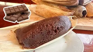Tamales de chocolate (tamales dulces receta) 