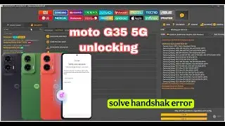 🔓 Motorola Moto G35 5G XT2433 FRP Bypass | Google Lock Remove | 100% working (Handshake Error Fixed)