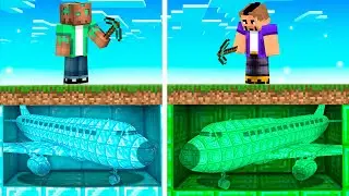 Encontramos los MEJORES AVIONES ENTERRADOS en Minecraft!