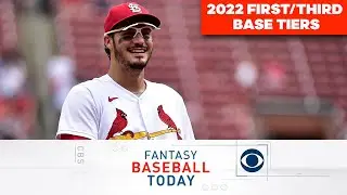 FIRST AND THIRD BASE TIERS: RANKINGS, STRATEGY & MORE | 2022 Fantasy Baseball Advice