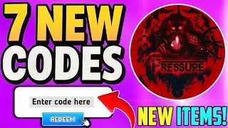 PRESSURE!🎄*NEW CHRISTMAS!* ALL WORKING UPDATE CODES FOR PRESSURE IN DECEMBER 2025 | ROBLOX CODES 