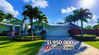 LUXURY HOME TOUR IN DELRAY BEACH FLORIDA | TRADITIONAL-MODERN STYLE | DELRAY BEACH REALTOR