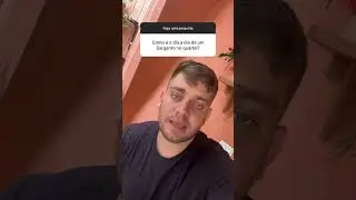 Essa &eacute; a rotina de um sargento🔥