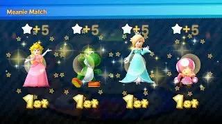 Mario Party 10 Haunted Trail - Yoshi,Peach,Rosalina,Toadette | Mario Gaming