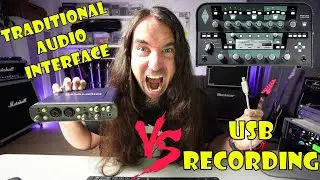 KEMPER - NEW USB RECORDING FEATURE (how to use & a/b comparison with audio interface)