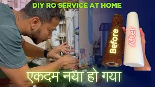 DIY RO Service at Home 💧🔧 | Changed Filters, Membrane & Pipes &ndash; Feels Brand New | go gagan ☁