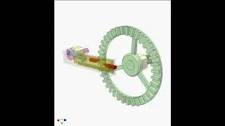 Translating cam and crank slider mechanism 1480p
