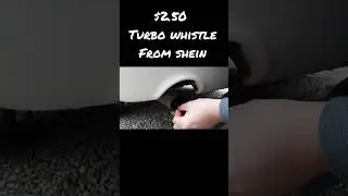 Тестирование турбосвистка за 2,50 доллара от Shein