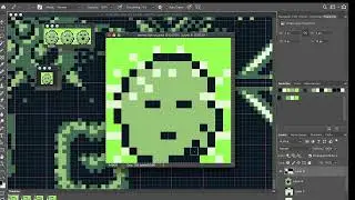 Pixeling art for Wink & the Broken Robot