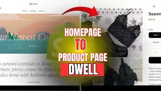 Shopify HOMEPAGE Redirect To PRODUCT Page DWELL Theme (Best Method)