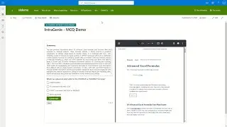 IntraGenie Demo - AI powered intranet tool , #microlearning #m365 #sharepoint