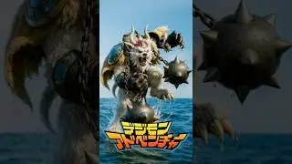【Digimon】AI Real-Life：Vikemon Unleashed! Gomamon&rsquo;s Epic Evolution! #digimon