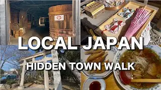 Local Japan Walking Tour 🇯🇵｜Traditional Taketoyo, Miso Breweries & Shrines
