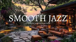 Relaxing Jazz 🎷 Cozy Apartment Sunset Vibes 🌅 Elegant Sax & Warm Melodies