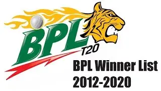 BPL winner list(2012-2020).