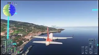 Oggi atterraggio a Madeira #flightsimulator #madeira #landing #fyp 