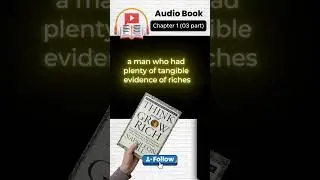 Thin and Grow Rich | chapter 1 Part 03 | Audio Book with Subtitles