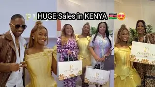 Priscy LUXE in KENYA, UTAPENDA | Full Sales Vlog 😍🇰🇪 #priscillaojo #jux #rakeem #glamgossip 