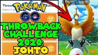 Pokemon Go Throwback Challenge 2020: Johto Ho-oh Special Research