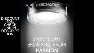 Mechanic LS720 Plus Polarized Microscope Ring Light Illuminator Anti Glare LED Ring Lamp for Precisi