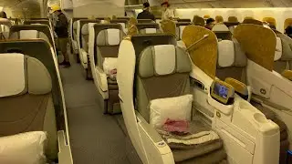 Emirates B777 Business Class, Dubai-Cebu